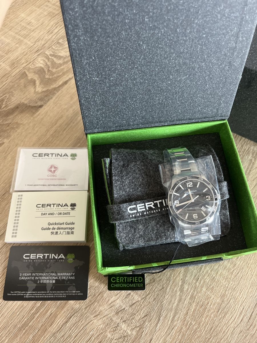 Certina Uhren: Certina DS Podium Chronometer Black – Neu und originalverpackt aus Schlieren von Danidecastro 5