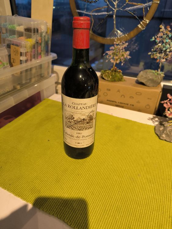 Chateau La Rollandiere Lalande-de-Pomerol 1983🍷 1