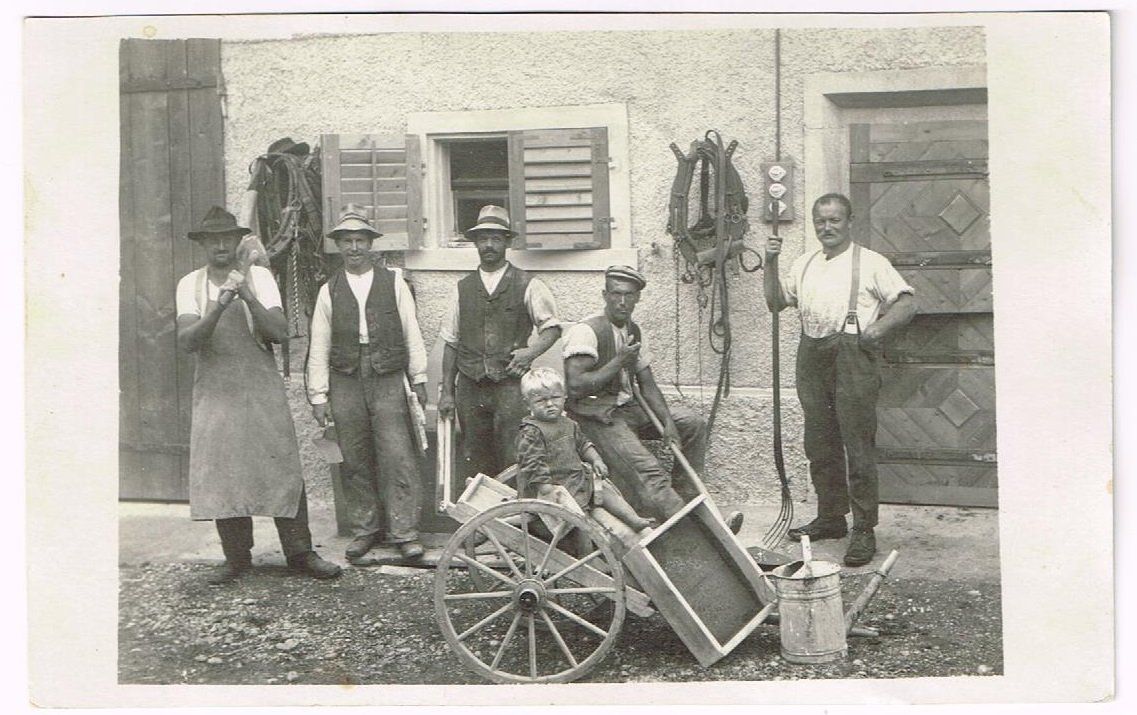 Ansichtskarten: Landwirtschaft/Bauer und Handwerker 1920 – Gebraucht aus Wil SG von Clanx
