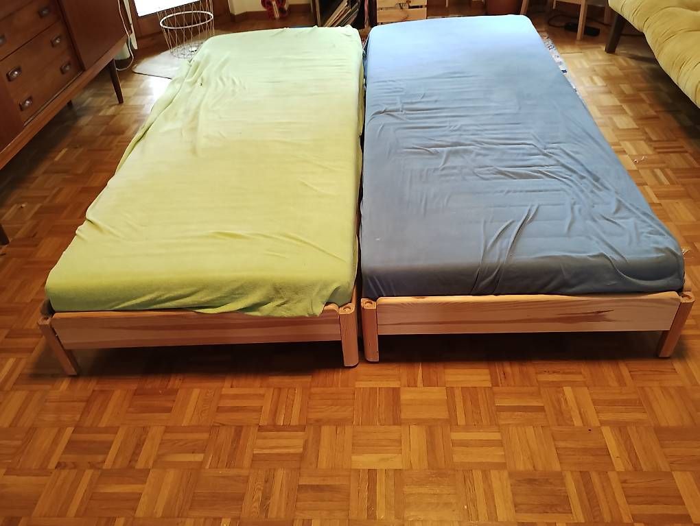 Letti: Ikea-Stapelbett Utaker mit Matratzen – Usato da Fribourg venduto da Kitty2285