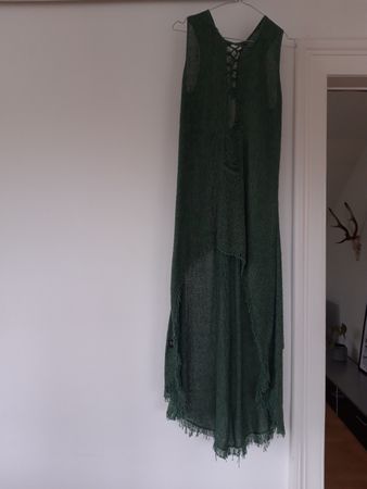 Goa Ethno Hippie Kleid Jute Baumwolle