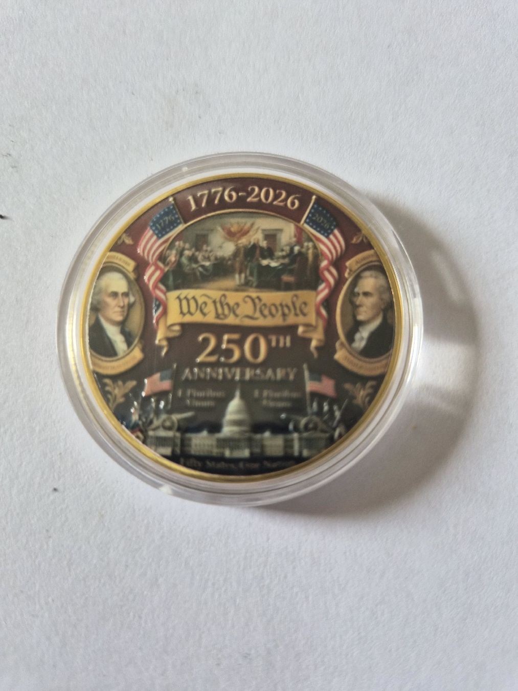 Tutti le monete: pièce commémorative 250 ans USA – Nuovo (secondo la descrizione) da Senèdes venduto da hen_fw8b