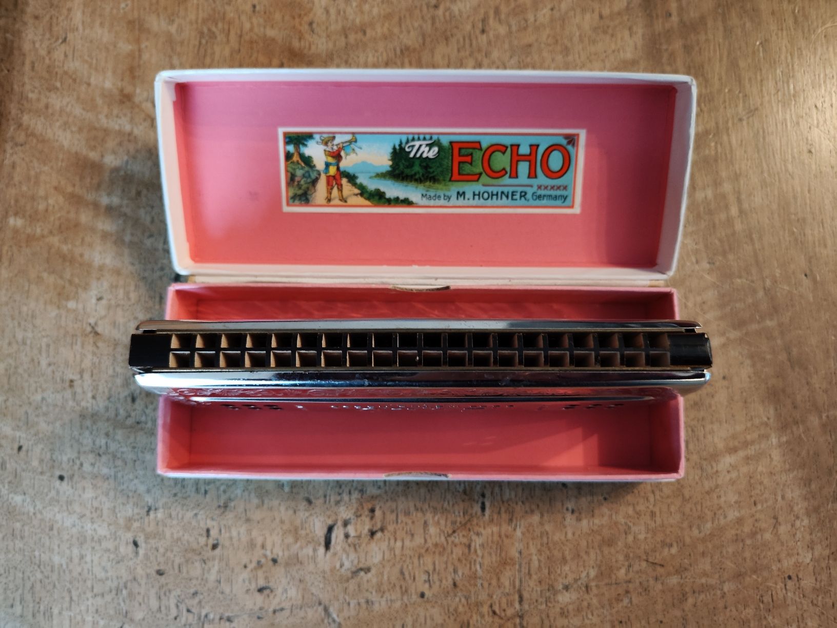Hohner Strumenti musicali: Mundharmonika M. Hohner The Echo Harp – Usato da Zeglingen venduto da Vanillacoke 4
