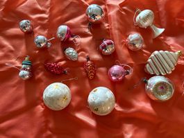 Alte Christbaumkugeln