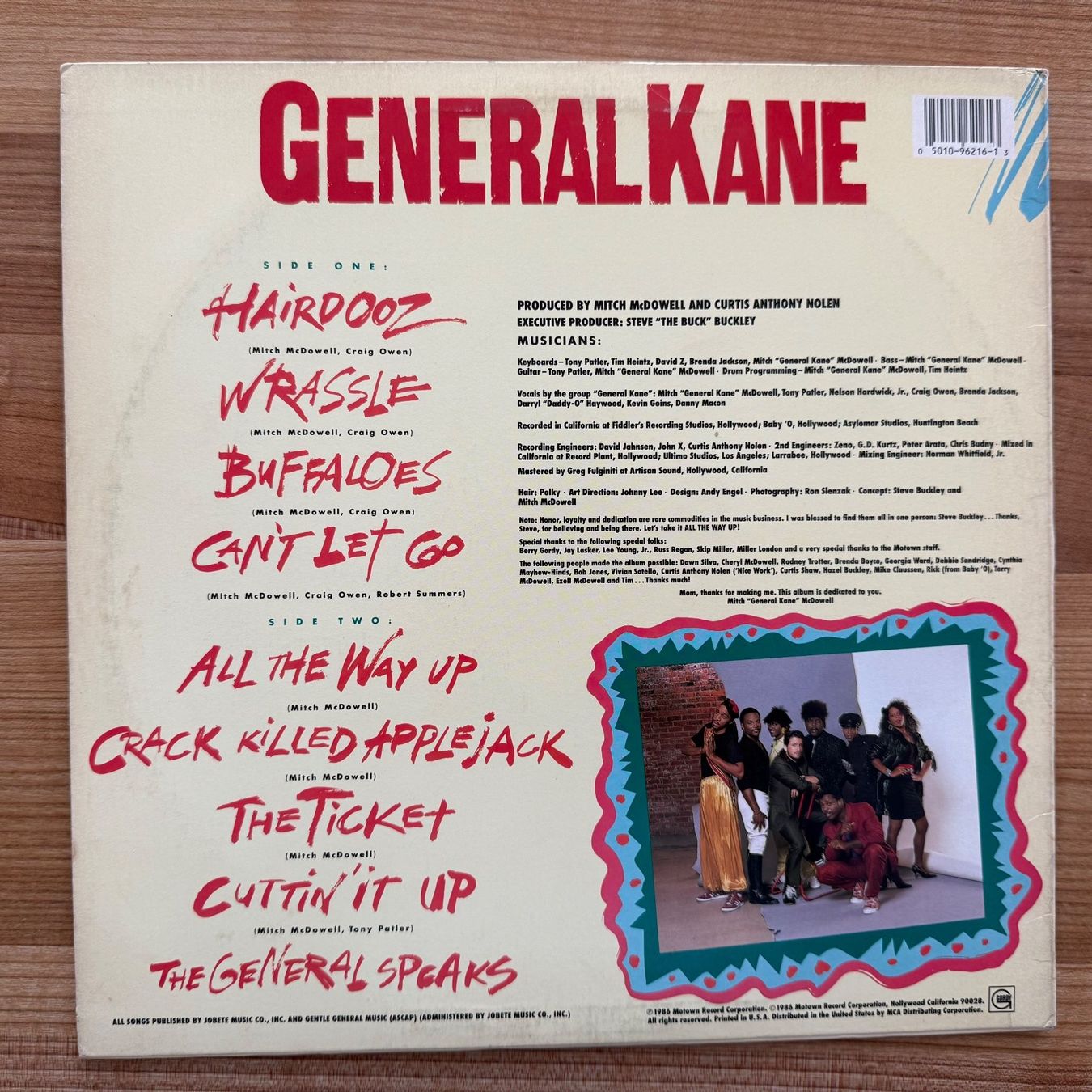 Dischi in vinile: GENERAL KANE - "IN FULL CHILL" – Usato da Zürich venduto da fehlton 1