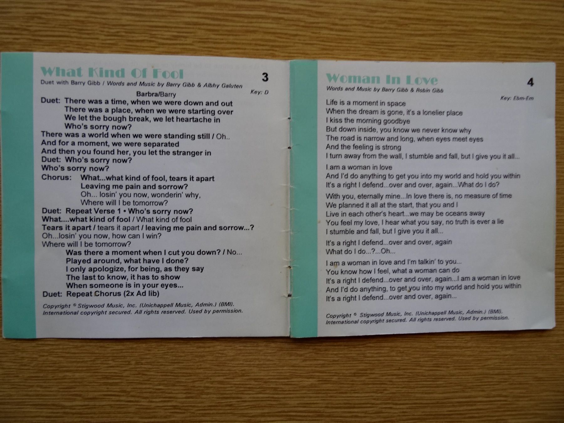CDs: Karaoke-CD  Hits von Barbra Streisand – Gebraucht aus Zürich von burdan 3