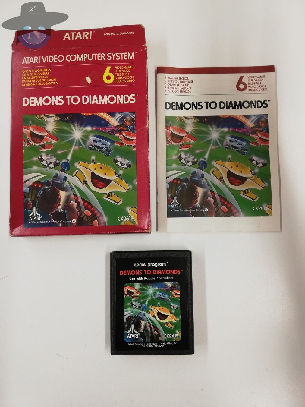 Atari Giochi: Demons to Diamonds / Atari VCS 2600 – Usato da St. Gallen venduto da zorro_dc