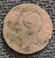 2 Centesimi 1867 Italien Italia Münze Coin Coniare Monnaie