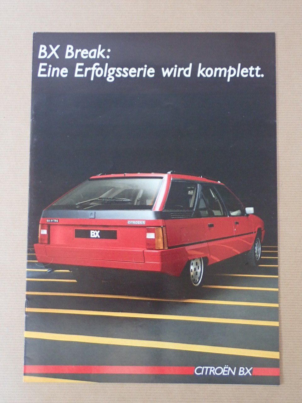 Citroën Documents: Citroen BX Break: Schweizer Prospekt - P0024 – D'occasion à Winterthur par 602ccm
