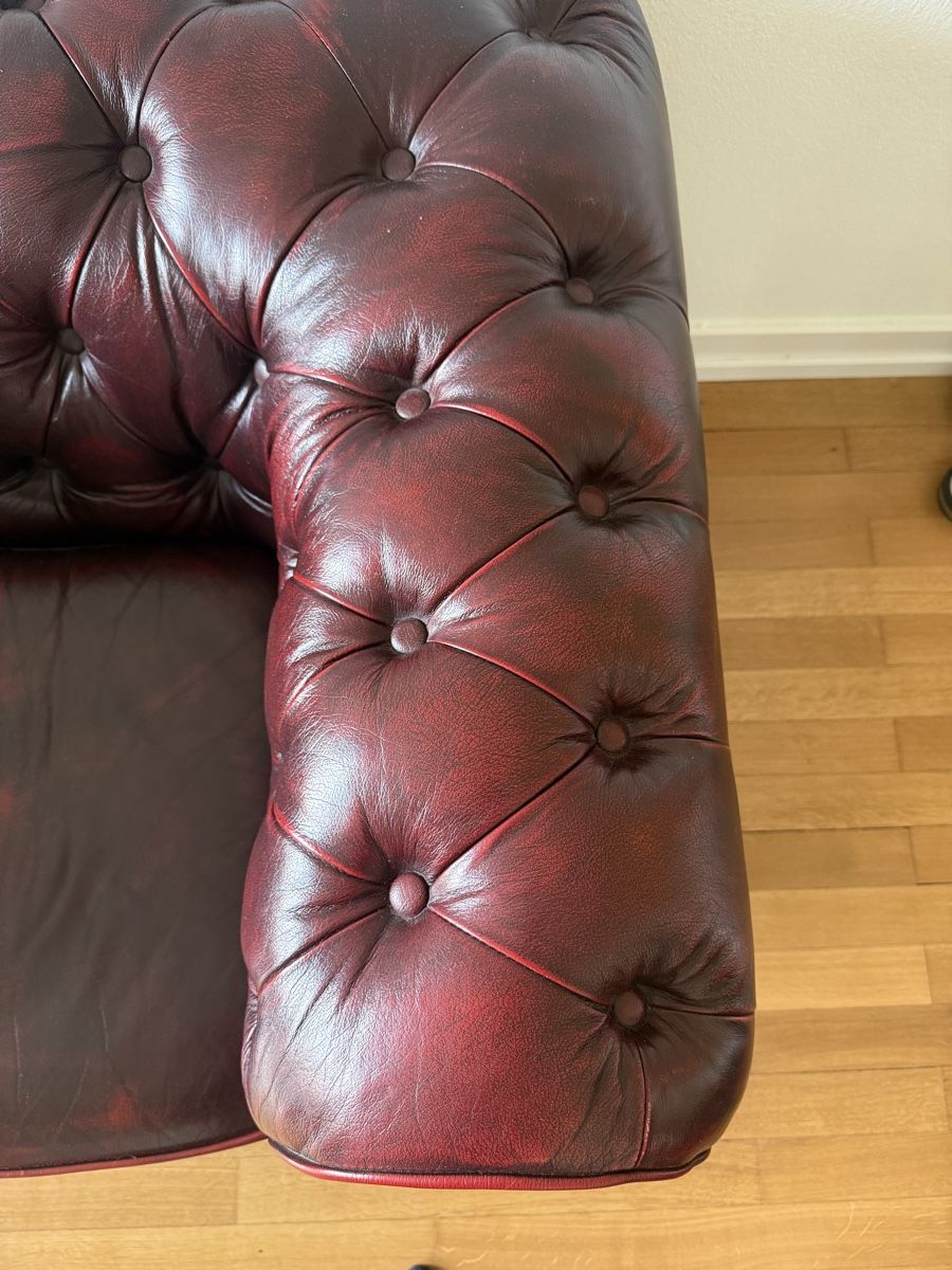 Poltrone: Chesterfield Sessel rot – Usato da Zürich venduto da flo_2fnx 3