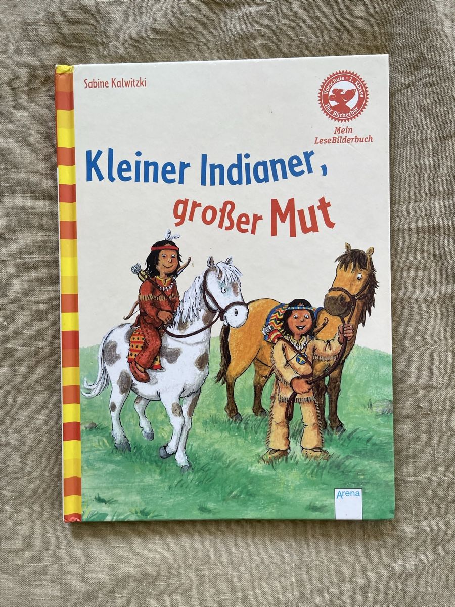 Libri: Kleiner Indianer, grosser Mut - LeseBilderbuch – Usato da Hirzel venduto da carta9