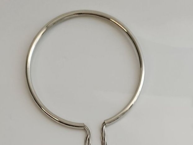 Catenine: Lange, silberfarbene Haslkette im Choker-Stil – Nuovo (secondo la descrizione) da Weiach venduto da sim_8s27 2