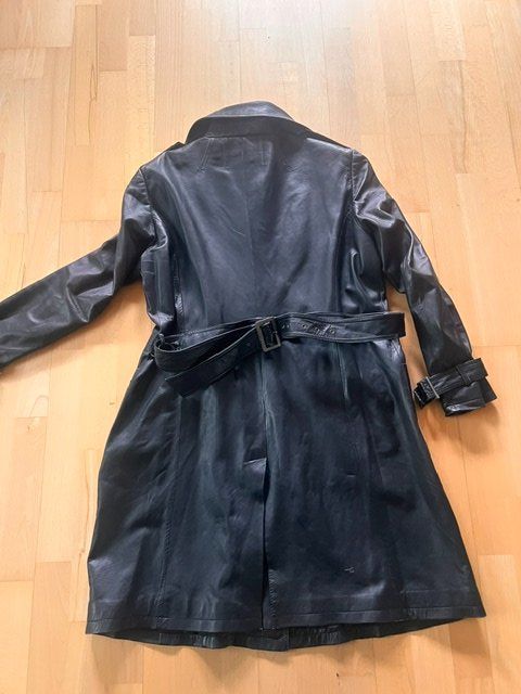Manteaux: Essential Damen-Ledermantel schwarz 100 % Echtleder – D'occasion à Walzenhausen par Jana013 3