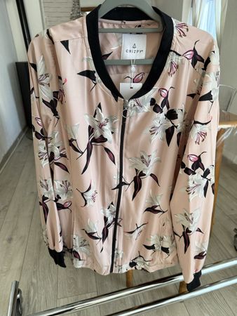 Crizpy Veste légère à fleurs, taille L - comme neuve!