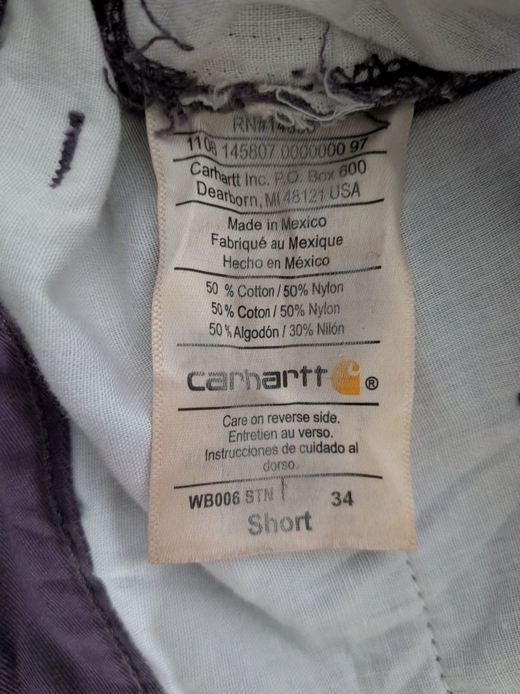 Carhartt Pantaloni: Carhartt Shorts GR.34 – Usato da Illnau venduto da mbseller4ric 3