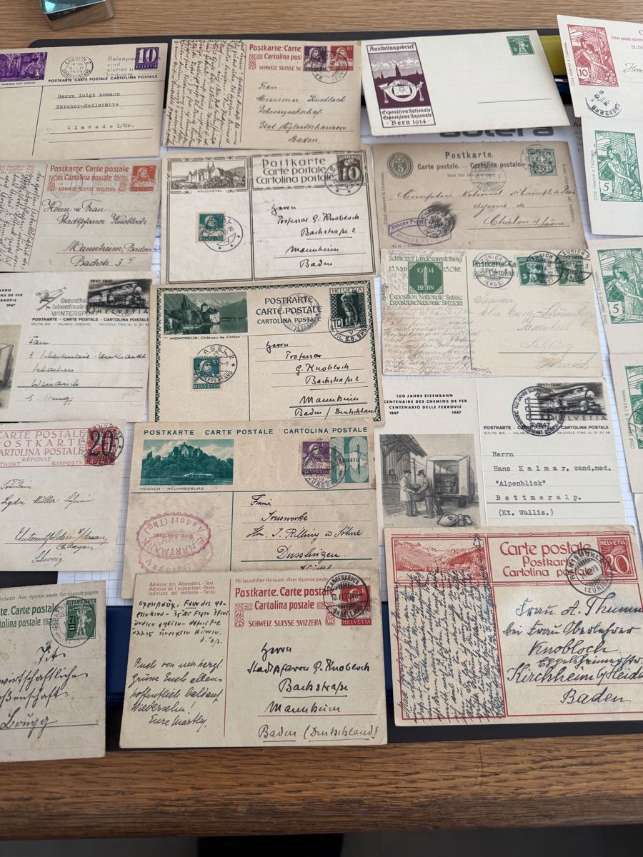 Cartoline postali: 50 Postkarten Schweiz ab Alt  – Usato da Murgenthal venduto da Tina_4055 3
