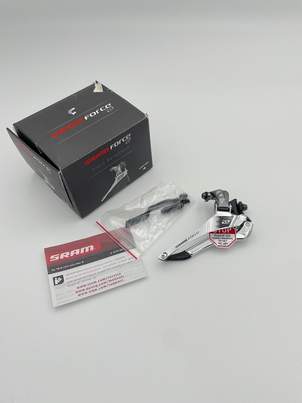 Pezzi di ricambio: SRAM Force 22 Umwerfer – Nuovo (secondo la descrizione) da Solothurn venduto da VintageVelo81