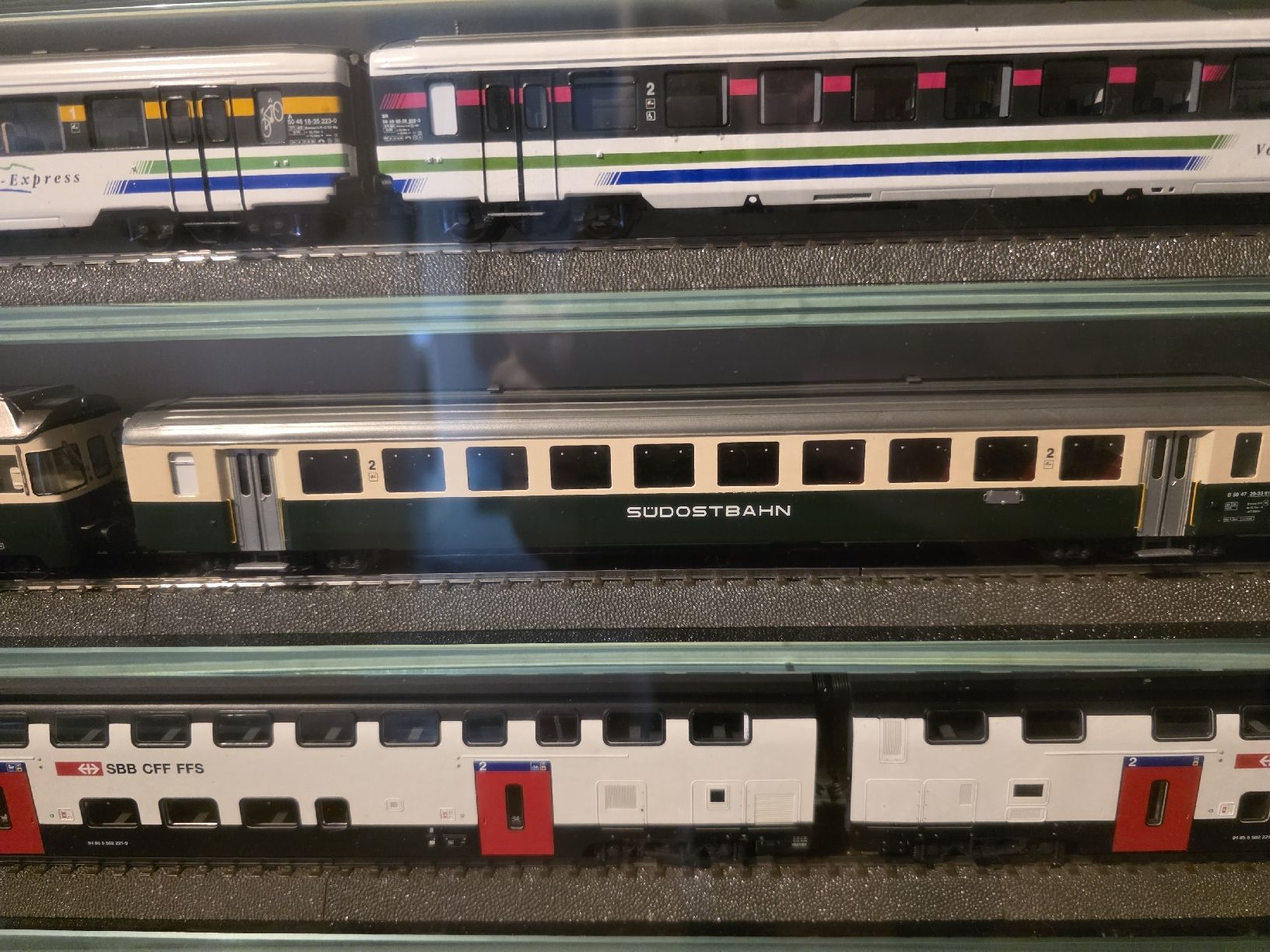 Wabu Modellini di ferrovie: H0 Wabu SOB komposition – Usato da Müllheim Dorf venduto da Mowag731 3