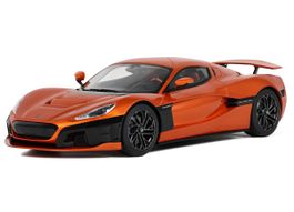RIMAC NEVERA 2021 MAGNA ORANGE 1:18 GT-SPIRIT