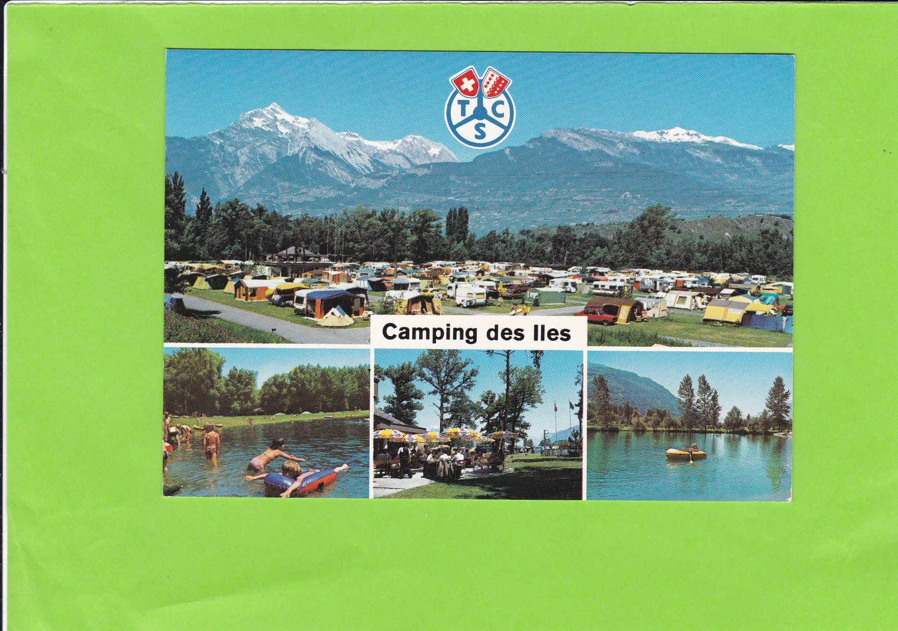Cartoline postali: Camping des Iles--TCS – Usato da St. Peterzell venduto da neckertal
