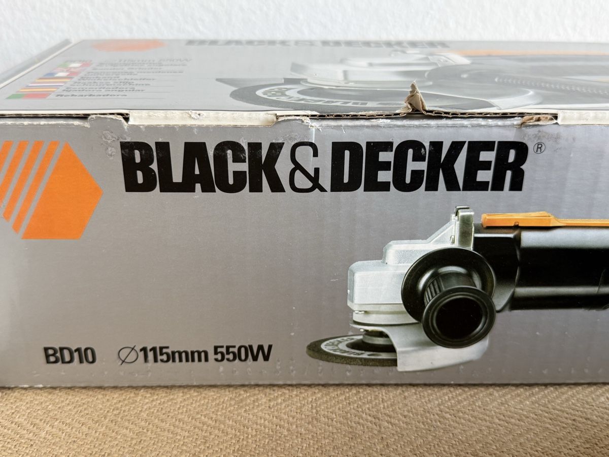 Schleifen & Polieren: Black & Decker Einhand Winkelschleifer BD10 NEUWERTIG  – Gebraucht aus Konolfingen von petzipetz 3