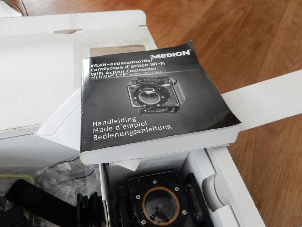 Camcorder Medion Action Camera Handleiding Medion LIFE X47023 (MD