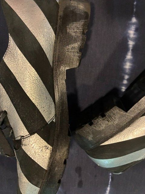 Scarpe da donna: PAPUCEI Schnürschuh, 37, silber/schwarz, Leder – Usato da Pfäffikon ZH venduto da fingerprints 2