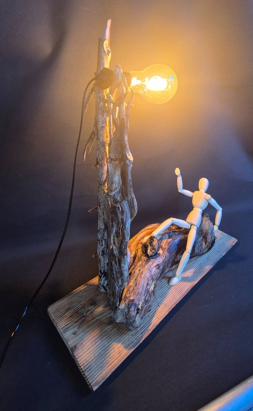 Lampade: Unikat Lampe – Usato da Moutier venduto da Maria1704 2