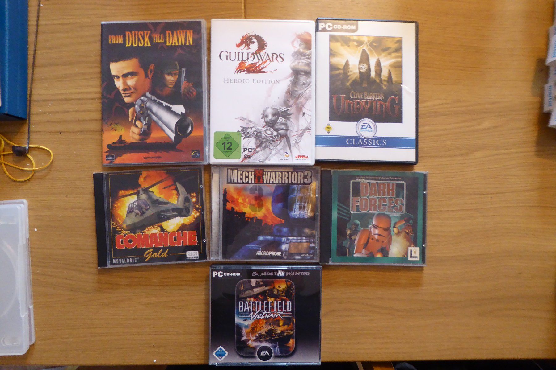 Spiele: 7 PC Games – Gebraucht aus Allschwil von Summelsarium