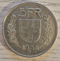 5 Franken 1952  ab 1 Fr. !!