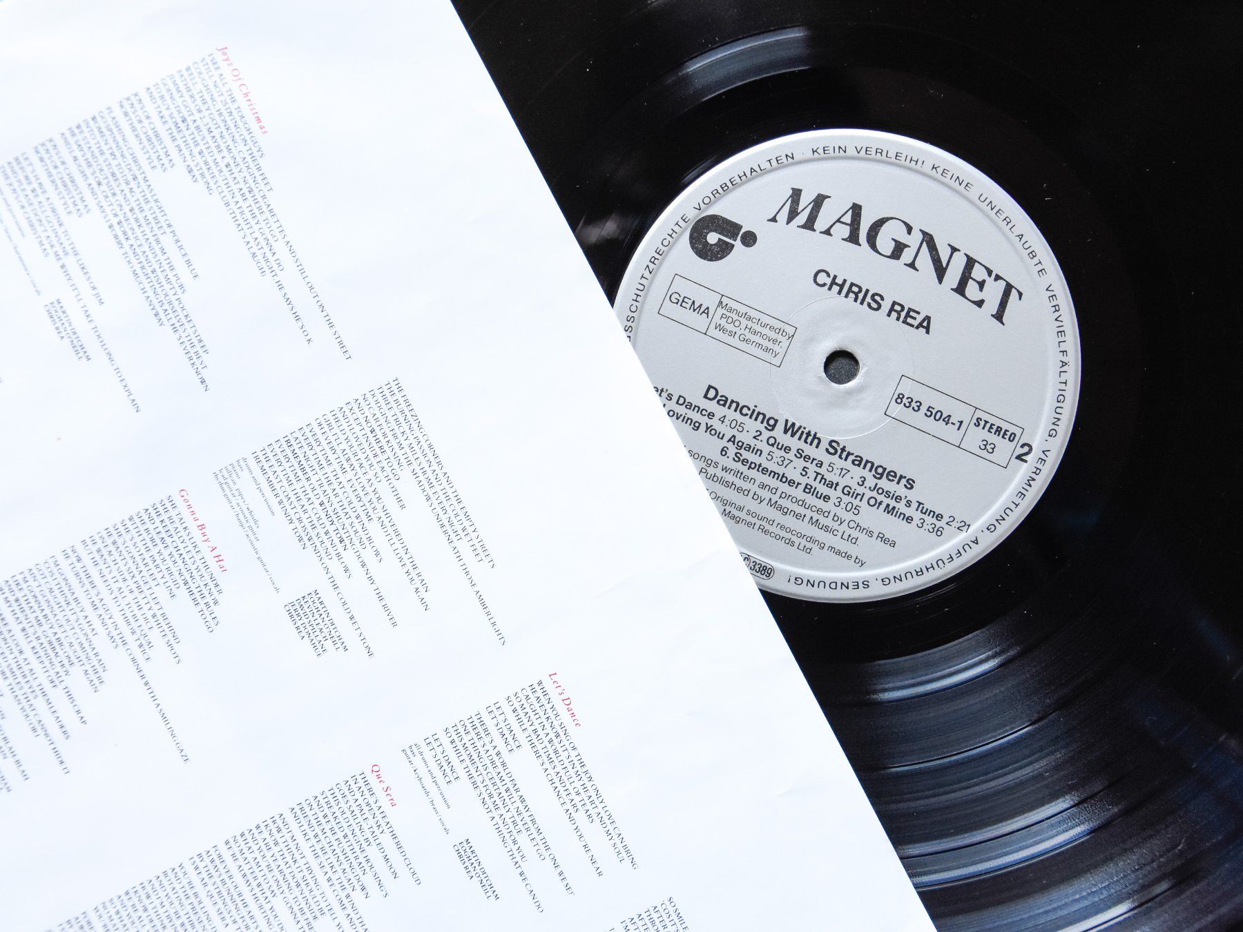 Schallplatten: Chris Rea - Dancing With Strangers – Gebraucht aus Belmont-sur-Yverdon von ag97 3