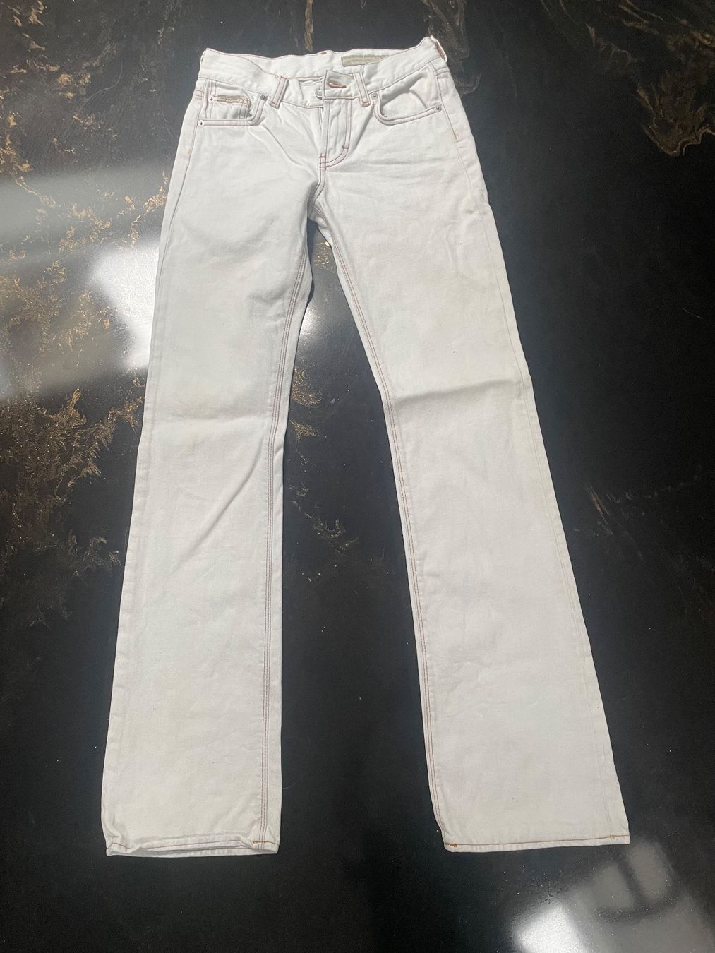 Calvin Klein Jeans: Jeans Calvin Klein Vintage W26 white – Gebraucht aus Minusio von Pink222 7