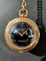 Goldfarbene Taschenuhr "ROYALTY"