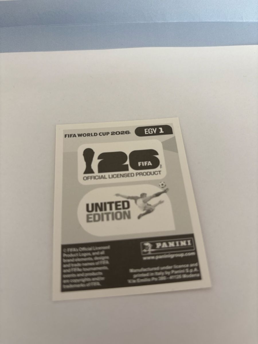 Panini Sammelbilder & Trading cards: Panini Bild  EGY1 – Neu (gemäss Beschreibung) aus Rechthalten von Thierry_89 1