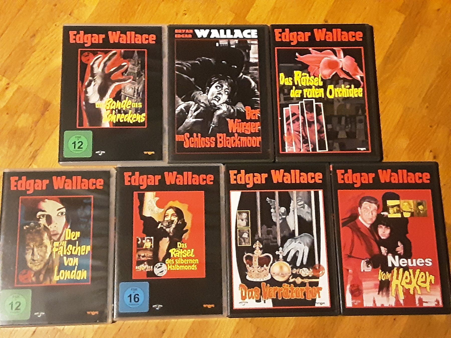 Tutti i DVDs: Edgar Wallace - 7 Filme – Usato da Wallisellen venduto da Sawr