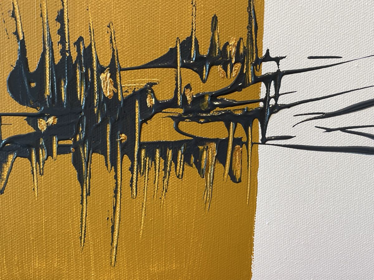 Dipinti: "Flow" Acryl auf Leinwand – Nuovo e nell'imballaggio originale da Basel venduto da Gundeli-25 3