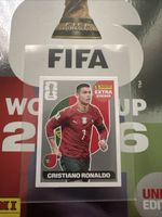 Cristiano Ronaldo Silver Extra Sticker Panini WM 2026