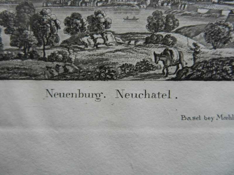 Gravures: Neuchâtel Neuenburg – D'occasion à Risch par Rischli15 2