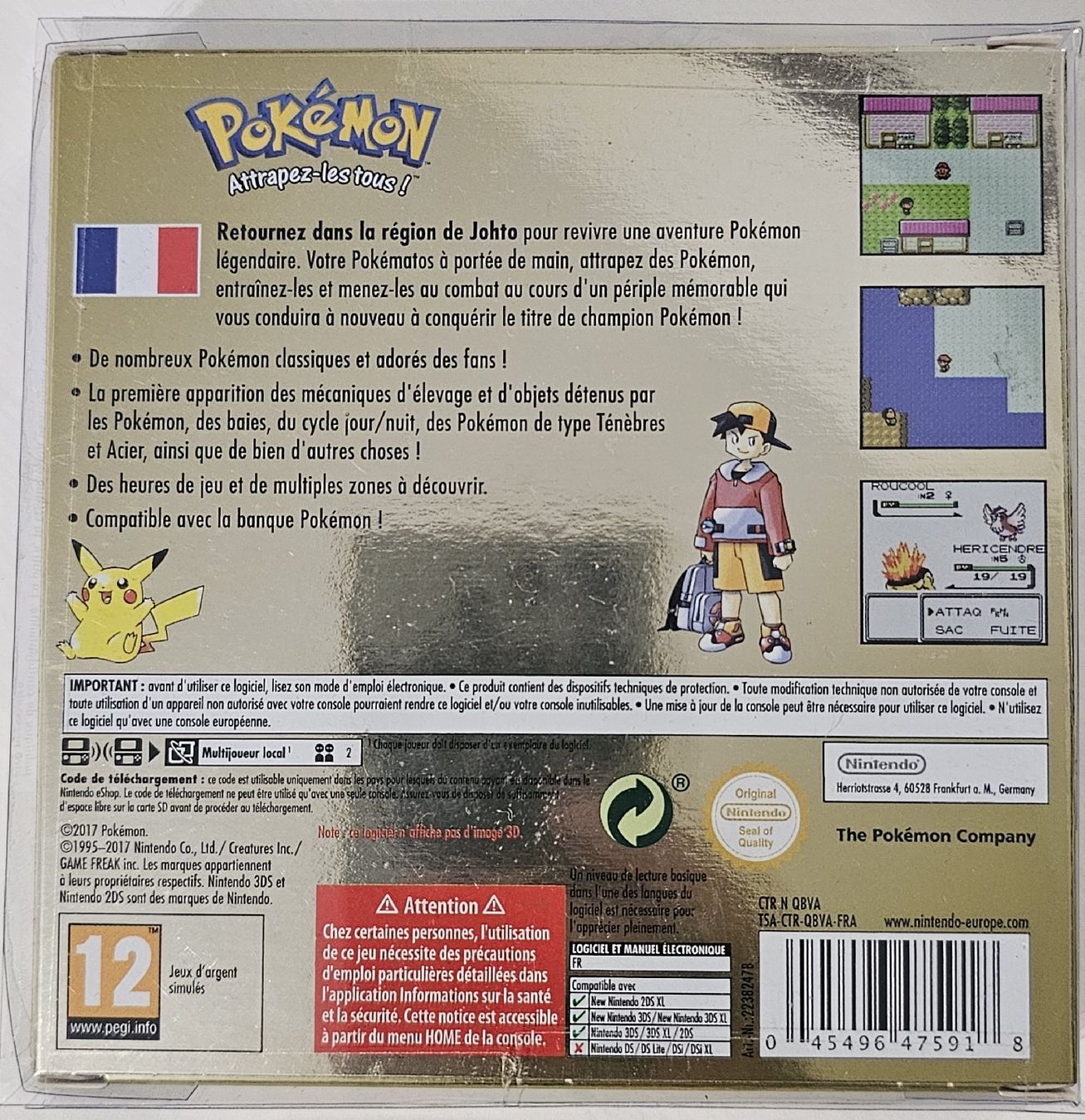 Pokémon Giochi: pokemon version or code téléchargement neuf et scellé 3ds FR – Nuovo e nell'imballaggio originale da Pully venduto da RandomZero 1