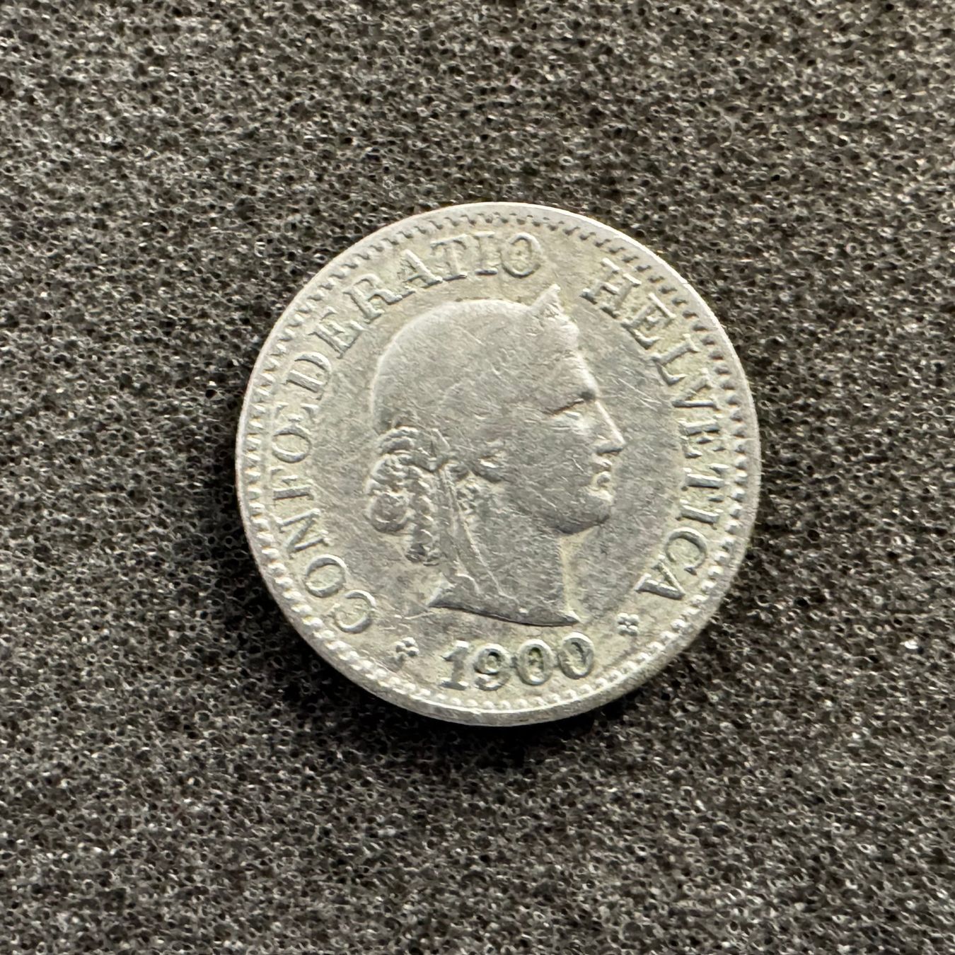 Tutti le monete: 10 Rappen Schweiz 1900 – Usato da Reitnau venduto da tb-muenzen