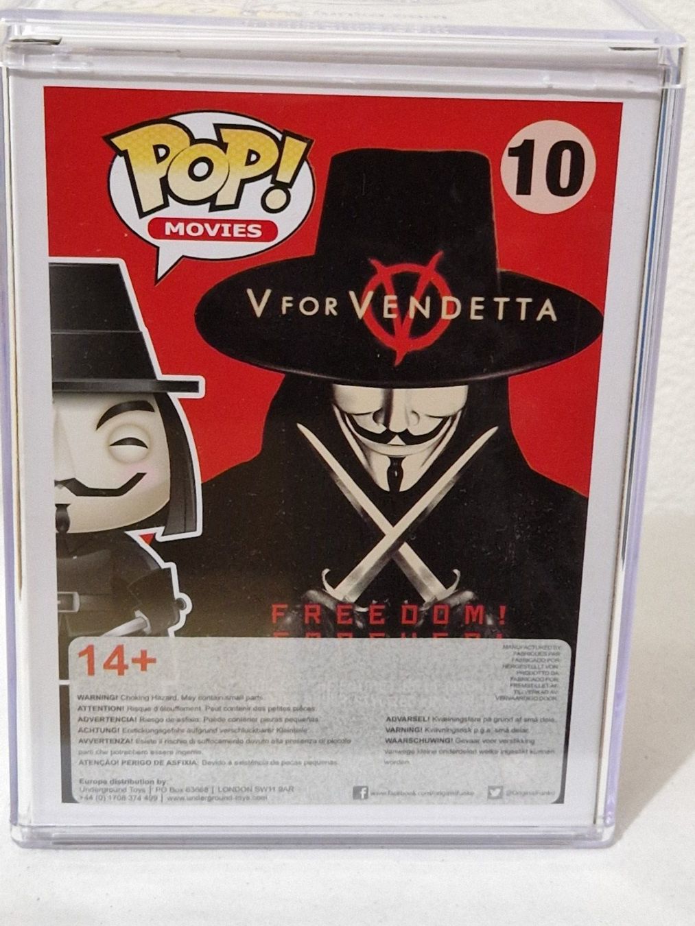 Funko Figuren: Funko Pop V for Vendetta #10 + Acryl-Schutzhülle – Neu (gemäss Beschreibung) aus Igis von Vulleta.38 4