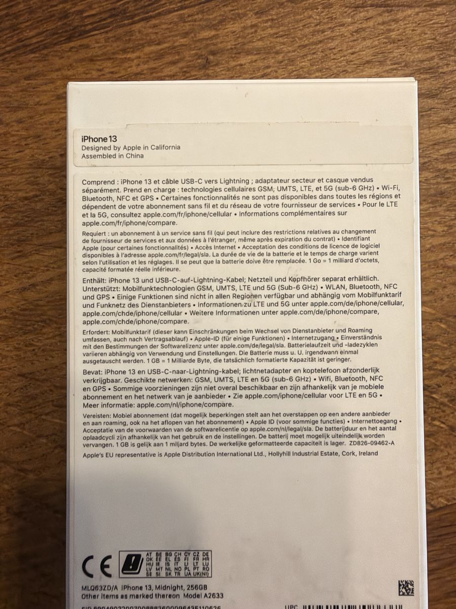Apple Telefoni cellulari / Smartphones: iPhone 13 256gb  – Usato da Eclepens venduto da Marcopollooo 2