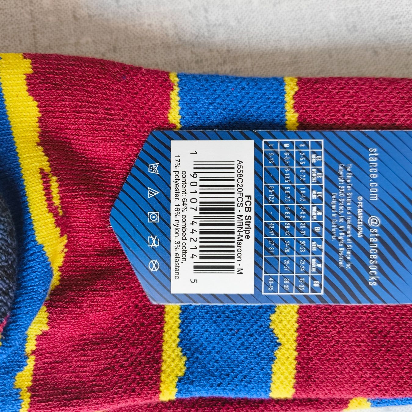 Socken: FCB Stance Socken Gr. M Neu mit Etikett – Neu und originalverpackt aus Uitikon Waldegg von PJLS1 2