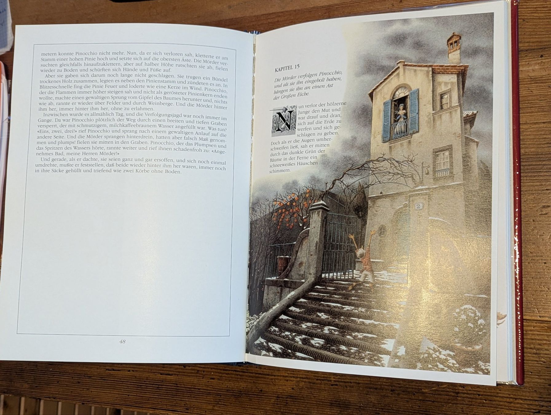 Bücher: Collodi/Innocenti, Pinocchios Abenteuer, Sauerländer 1992 – Gebraucht aus Goldingen von YouAreMySunshine 3