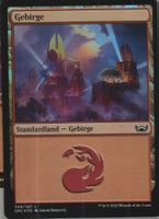 MTG Magic The Gathering De SNC BASIC LANDS 269 FOIL  Gebirge