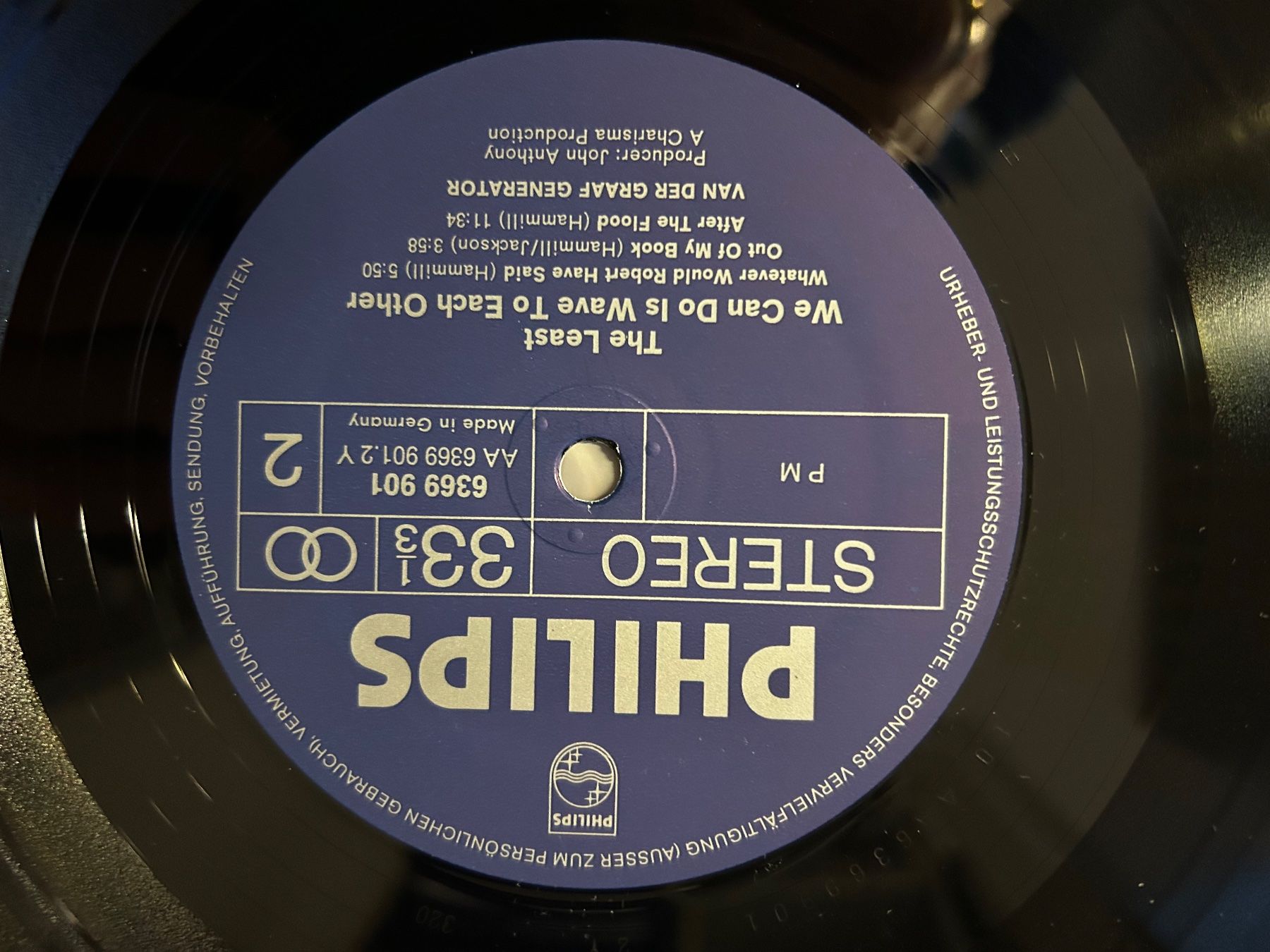 Dischi in vinile: Van der Graaf Generator - The Least we can do is wave ...... – Usato da Aesch BL venduto da BlueMusicRecords 7