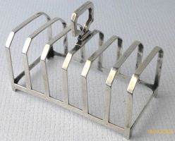 Toasthalter (Toastrack) 925 Sterling Silber Mappin & Webb.