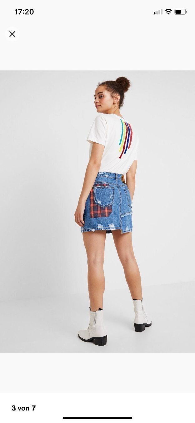 Desigual Gonne: Desigual Jean Rock Damen Grosse 28 – Usato da Duebendorf venduto da Alexandertreyer 7