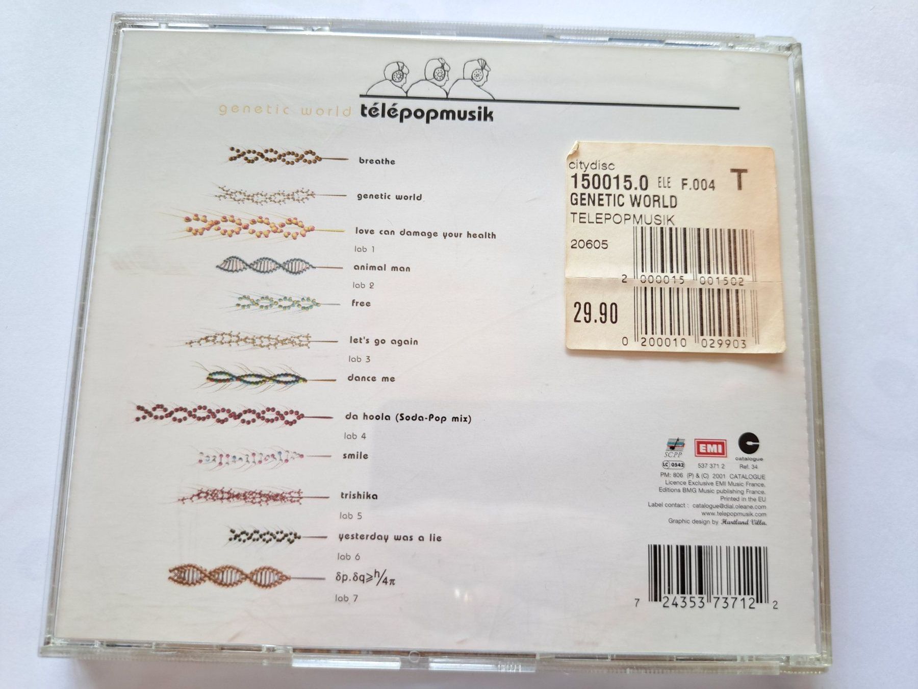 CD: Cd Télépopmusik - Genetic World – Usato da Pully venduto da bro_n52j 1