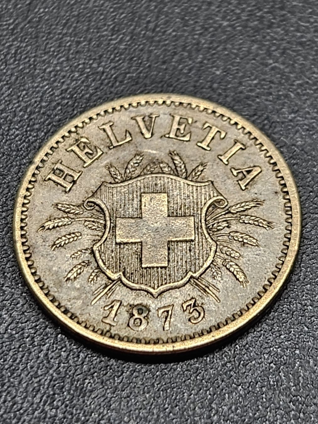 Tutti le monete: 5 Rappen 1873 – Usato da Pfäffikon ZH venduto da Melibol